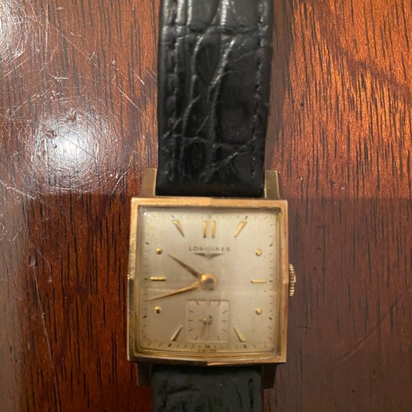 Vintage Swiss Longines Watch & Case - Picture 4 of 12